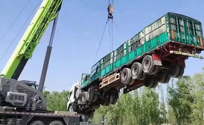 调兵山道路脱困救援案例